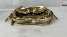 Culinary Concepts Brass Crab Serving Dish
